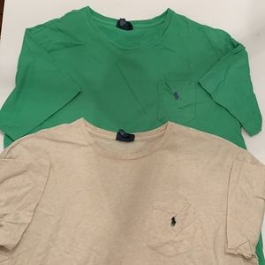 2 men’s T-Shirts from Polo by Ralph Lauren, Size XXL